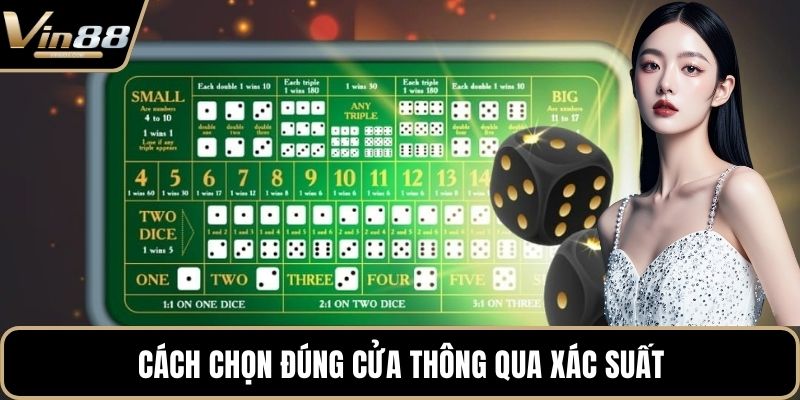 Cách chọn đúng cửa thông qua xác suất