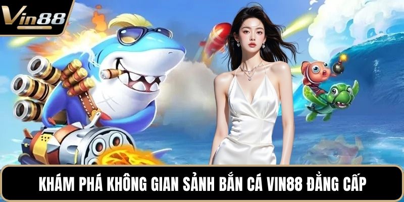 Khám phá không gian sảnh bắn cá VIN88 đẳng cấp
